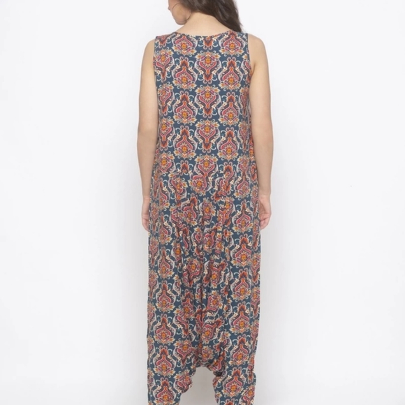 Embroidered Boho Jumpsuit - Picture 5 of 7